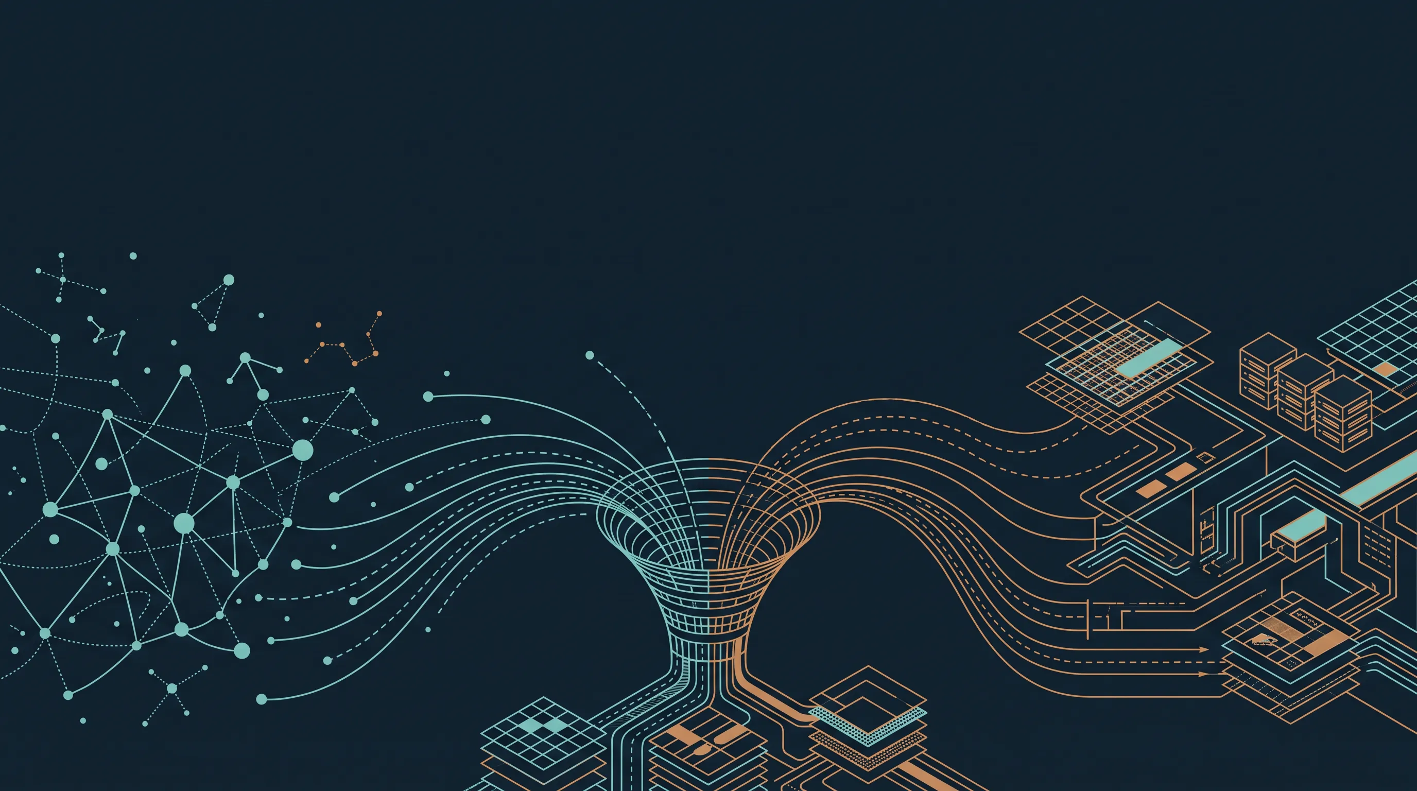 Editorial cover illustration for Extract: Bring useful web and Open Data together with company information for broader business use.